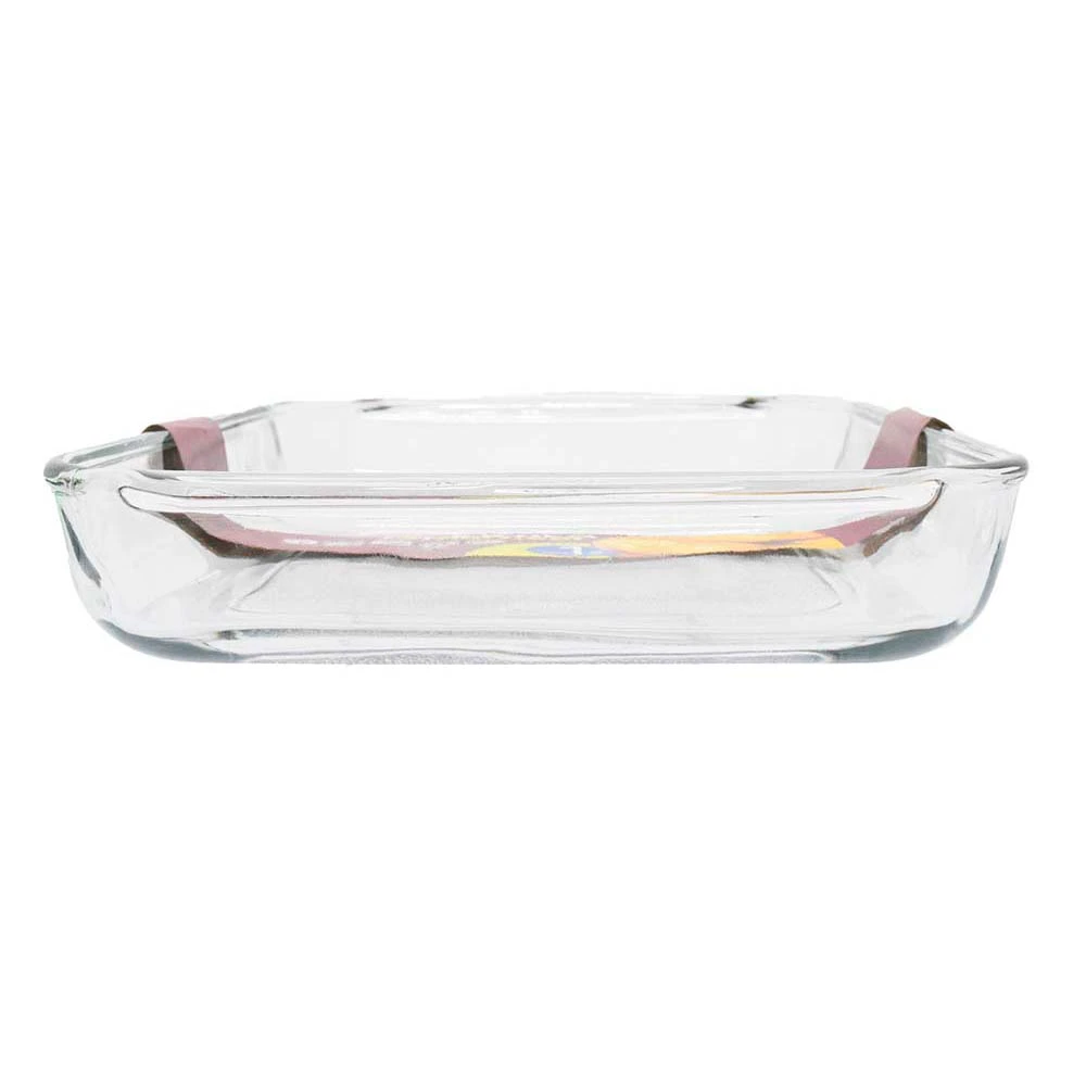 Refractario Rectangular 2.5L Vidrio Lunita