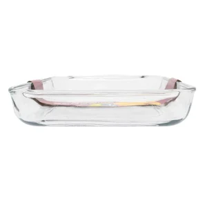 Refractario Rectangular 3.2L Vidrio Lunita