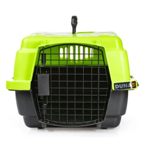 Casa Transportadora Para Perro Kennel Chica Verde Duna