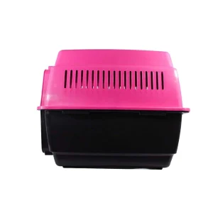 Casa Transportadora Para Perro kennel Mediana Rosa Duna