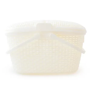 Canasta Picnic Blanco Plástico Plastiapan