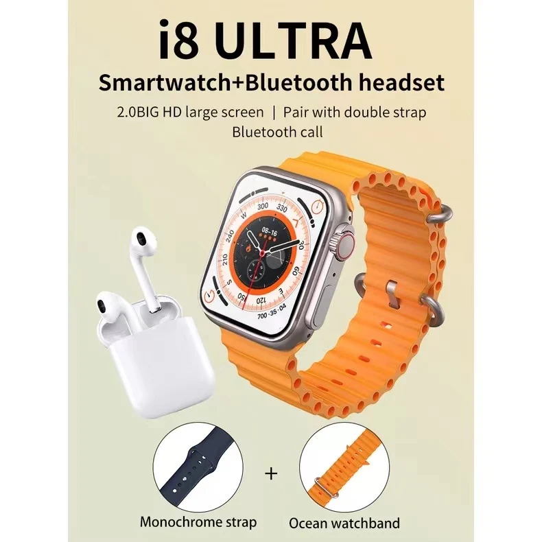 Combo 🎁 Smart Watch 2 En 1 ⌚️+ auricular🎶 - Imagen 5