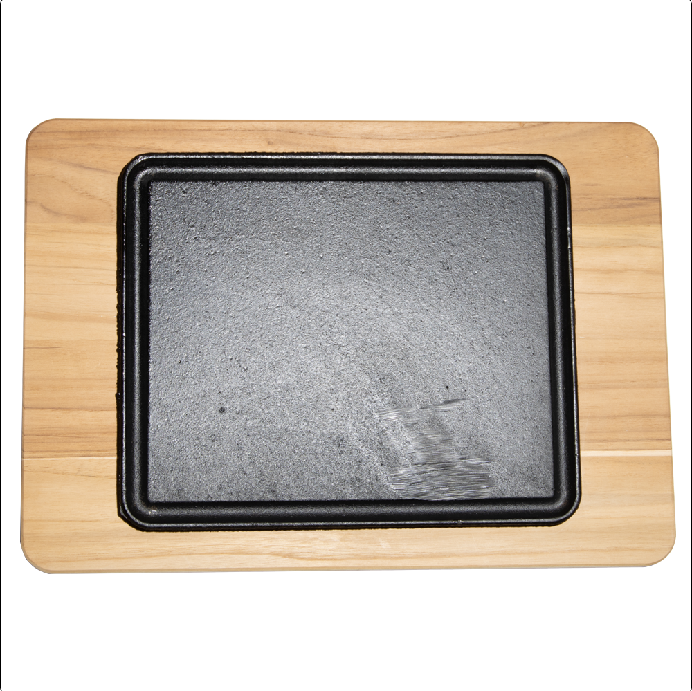 Plancha Rectangular Hierro Fundido Con Tabla Tramontina - Imagen 6