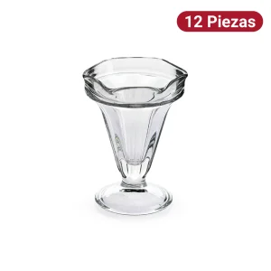 Copa Mariscos 220ml Vidrio Crisa 12 Piezas