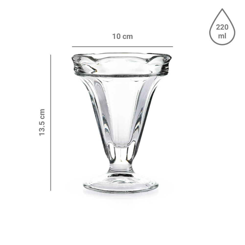 Copa Mariscos 220ml Vidrio Crisa - Imagen 3