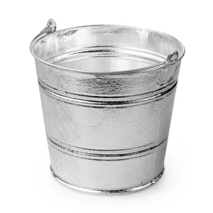 Cubeta 9.5L Lamina Galvanizada La Ideal