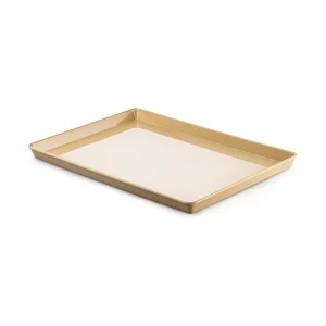 Charola Rectangular Beige 50x35cm La Ideal