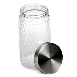 Frasco Espiral 1.5L Vidrio Omibel