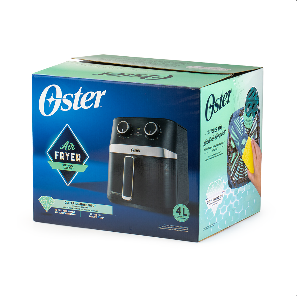 Freidora De Aire Diamond Forcé 4L Oster - Imagen 6