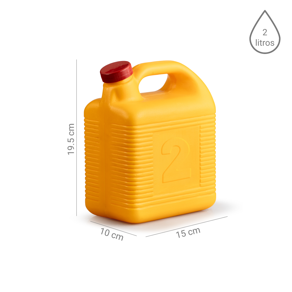 Garrafon 2L Colores Plastico - Imagen 3