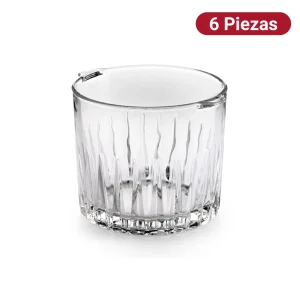 Hielera Kristalino 1.5L Vidrio Libbey 6 Piezas