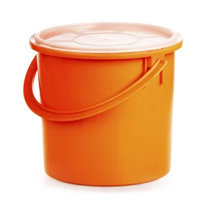 Bote Plastico con Tapa 3L Colores Arplasa