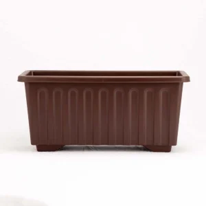 Maceta Griega Chocolate 70cm Plástico La Ardilla