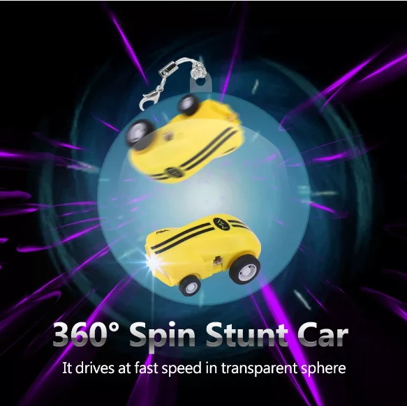 Carro acrobatico de bolsillo ➿ SPINPRO 360º 🚙 (Carga USB) - Imagen 6