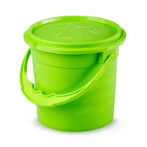 Bote Plastico con Tapa 1.5L Colores Boris