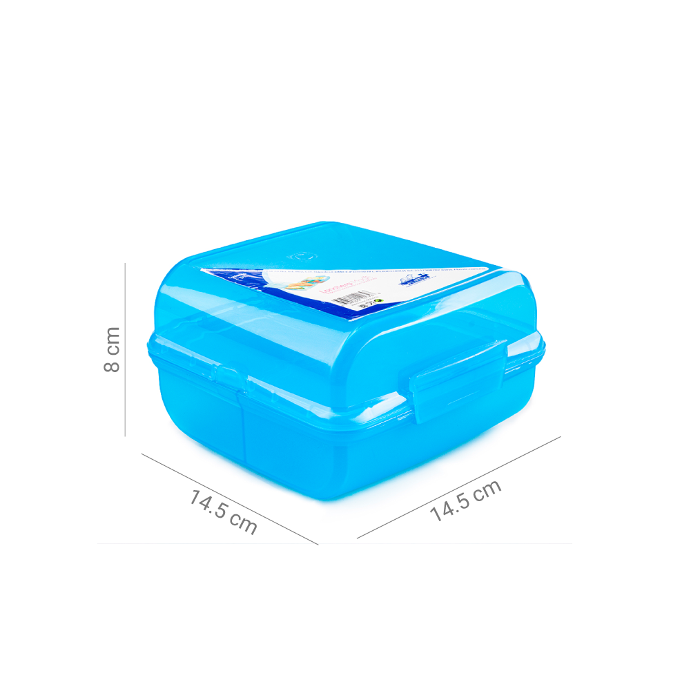 Lonchera Magic Colores Plastico Plasvic - Imagen 6
