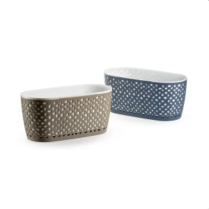 Maceta Ovalada Isabella 35cm Plástico CUBASA