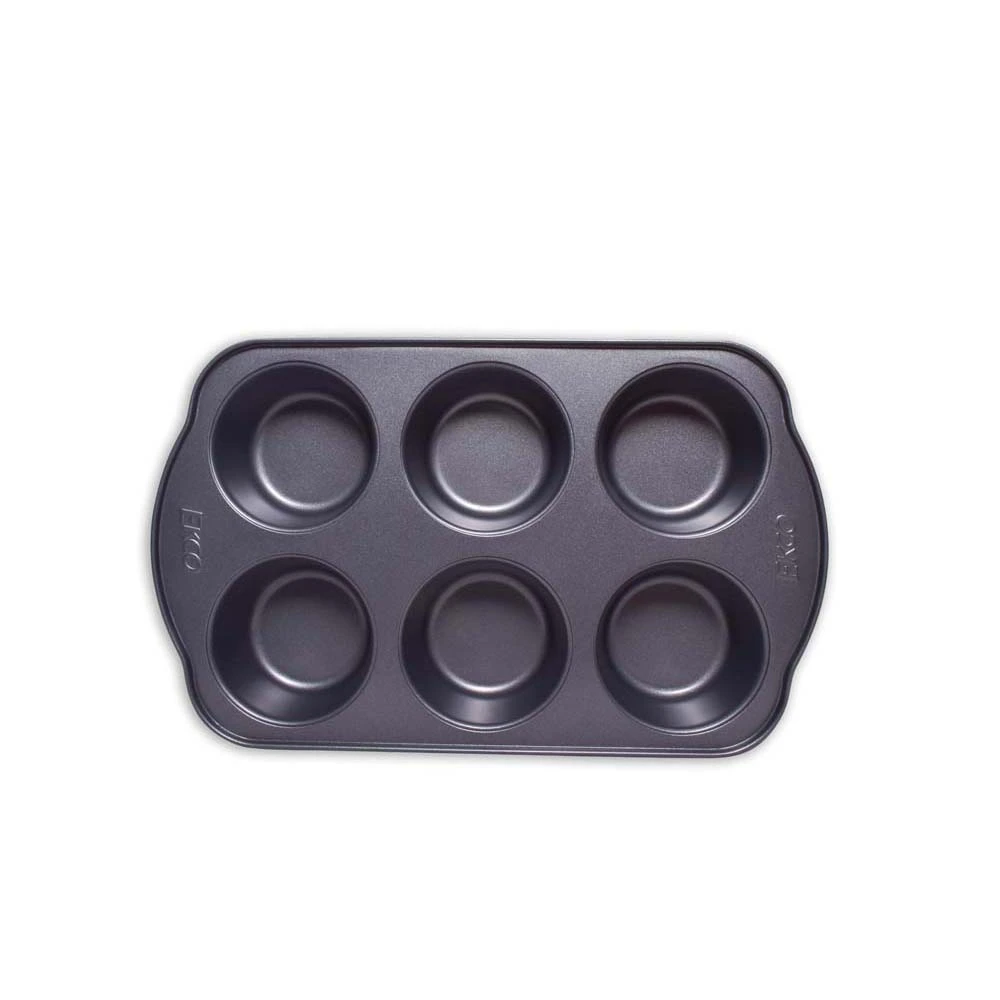 Molde 6 Muffins Aluminio Ekco