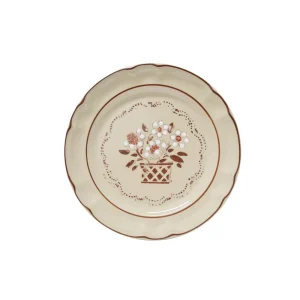 Plato Trinche 27cm Flor de Otoño Santa Anita