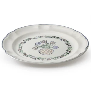 Plato Trinche 27cm Tulipán Santa Anita