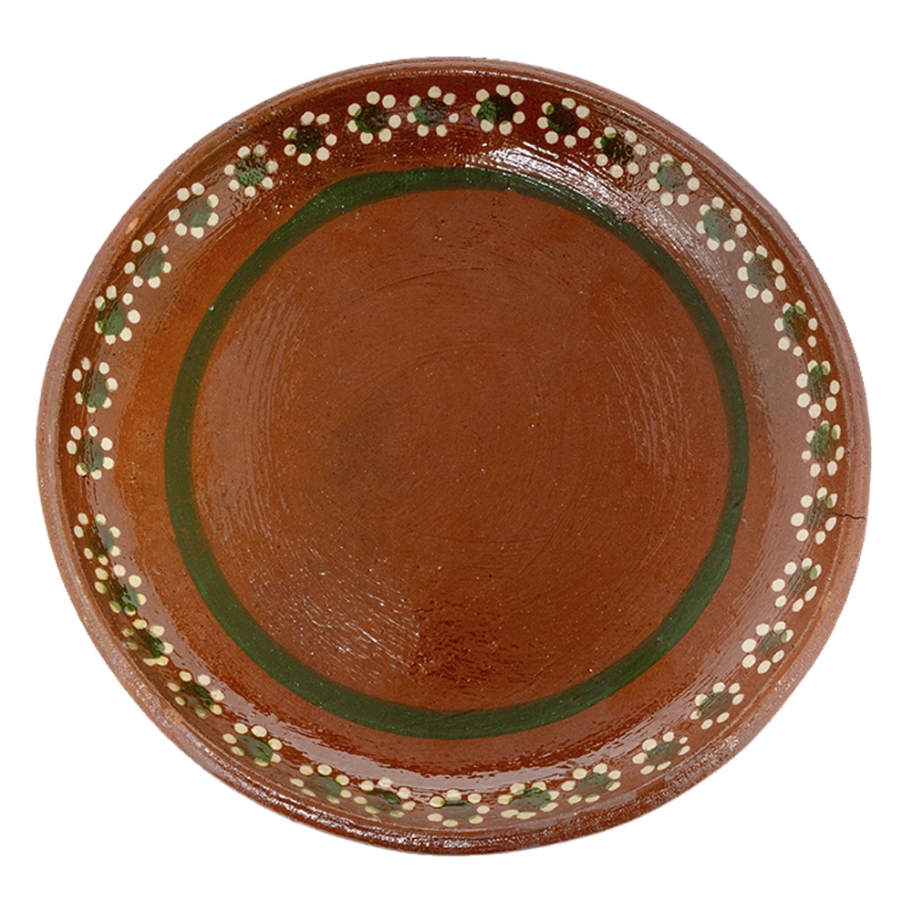 Plato Trinche 25cm Barro