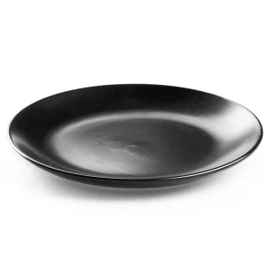 Plato Ensalada 19cm Match Negro Crown Baccara