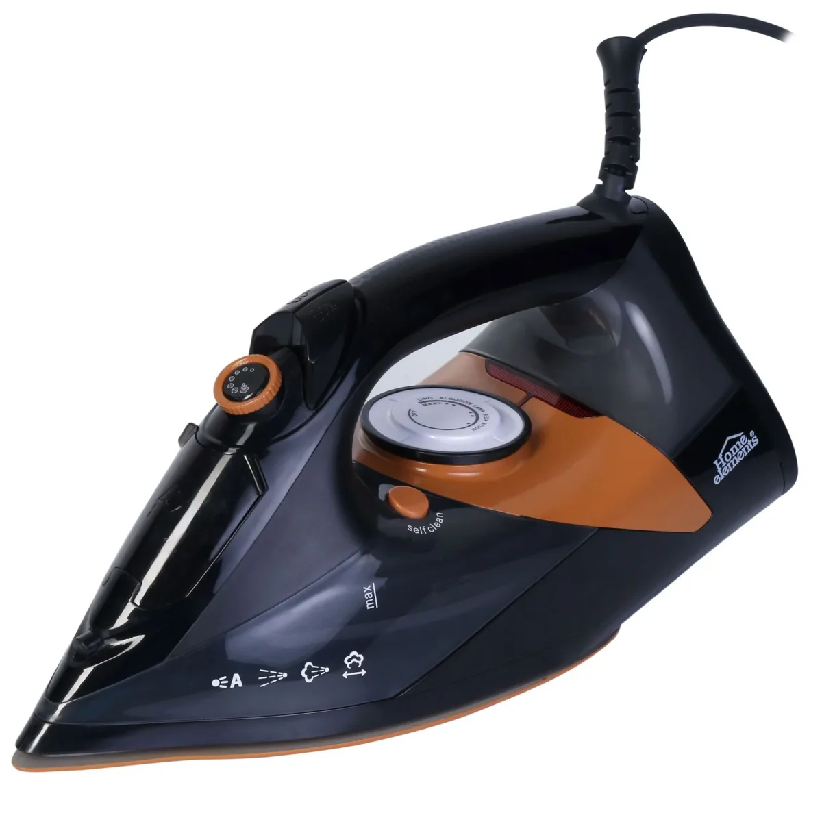 HOME ELEMENT PLANCHA VAPOR SECOSTEAM IRON HEPV262C