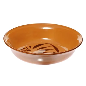 Plato Pozolero de Barro Almendra