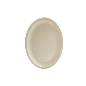 Plato Ovalado Beige 34cm Melamina Távola
