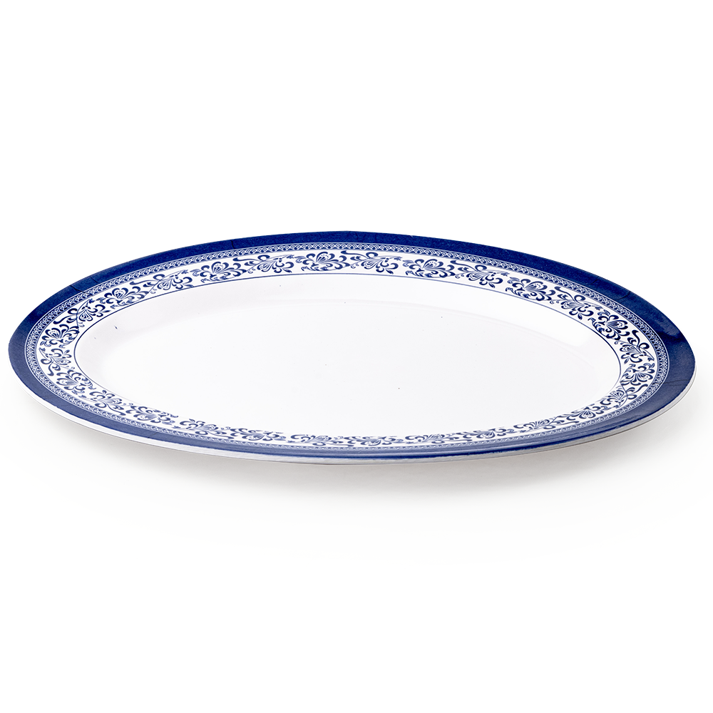 Plato Ovalado 30cm Poblana - Imagen 4