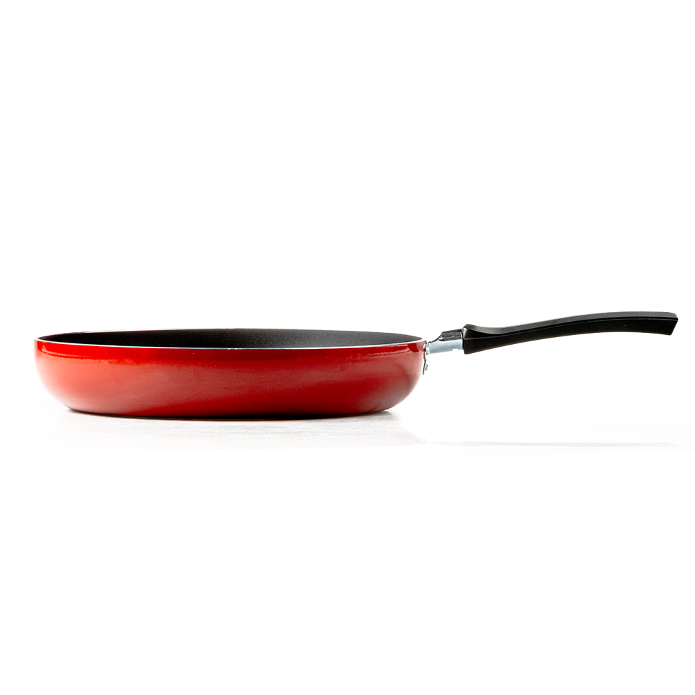 Sartén Profundo Rojo 28cm Aluminio Lamex - Imagen 4