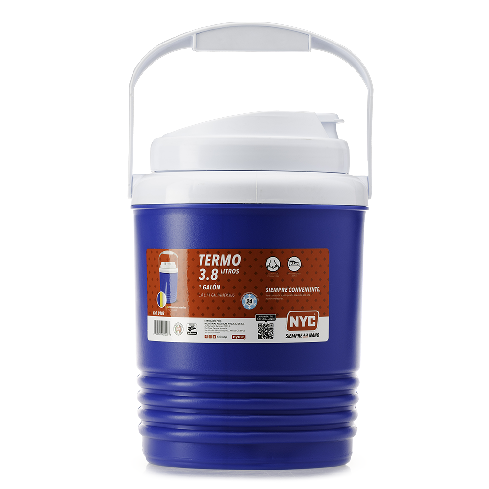 Termo 3.8L Plástico NYC