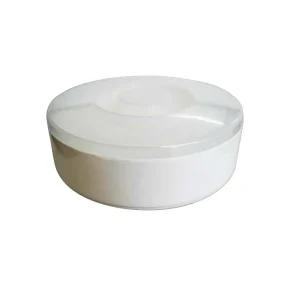 Tortillero Con Tapa Blanco Plástico Europlast