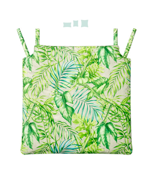 013 Cojín Asiento Silla Estampados Tropicales - Imagen 4