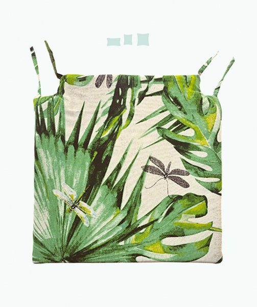 014 Cojín Asiento Silla Estampados Palmeras - Imagen 6