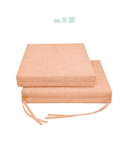 021 Cojín Asiento Silla Acolchado Loneta Liso 01 - Imagen 6