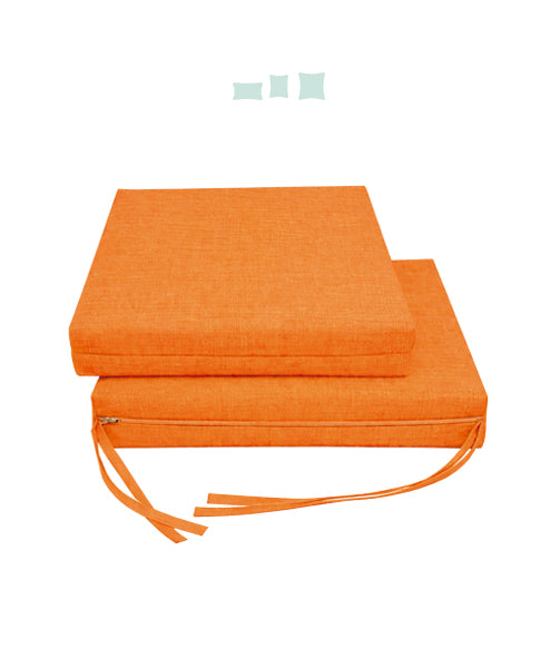021 Cojín Asiento Silla Acolchado Loneta Liso 01 - Imagen 8