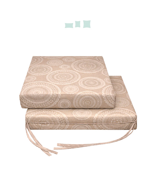 026 Cojín Asiento Silla Acolchado Loneta Mandala - Imagen 5