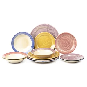 Vajilla México Lindo 12pzas Porcelana Santa Anita