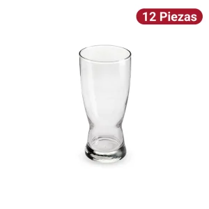 Vaso Cervecero Bravo 325ml Vidrio Libbey 12 Piezas
