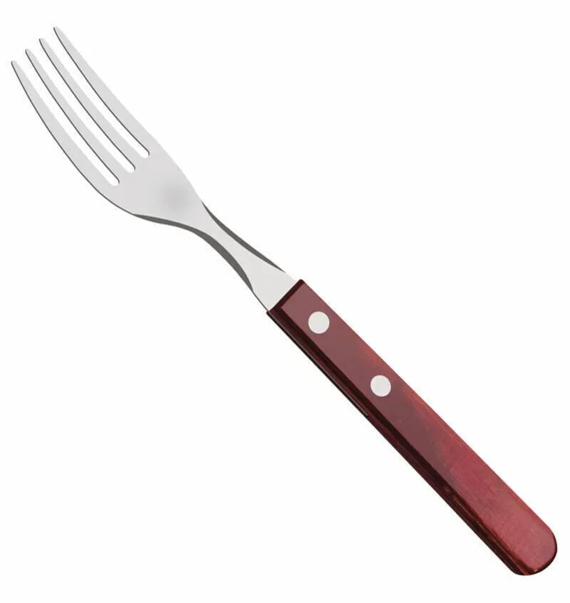Tenedor De Mesa Linea Polywood Rojo