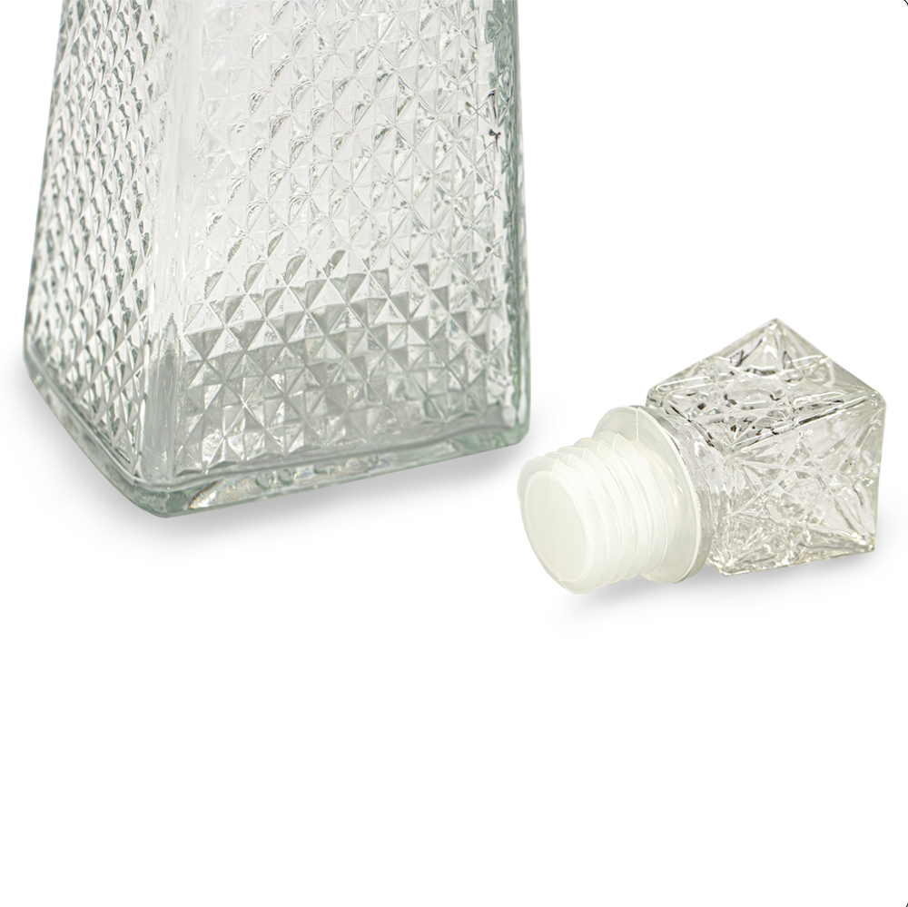 Licorera Diamante 750ml Vidrio - Imagen 5