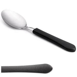 Cuchara Sopera Leme Negro 18.50cm Tramontina