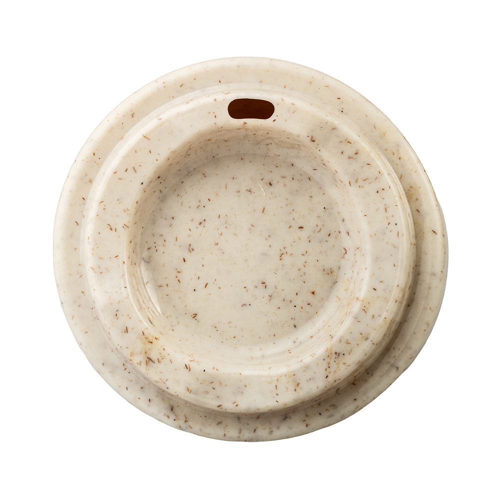 Vaso Cafetero 600ml Beige Plástico - Imagen 4