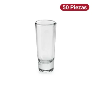 Vaso Tequilero 45ml Vidrio Santos 50 Piezas
