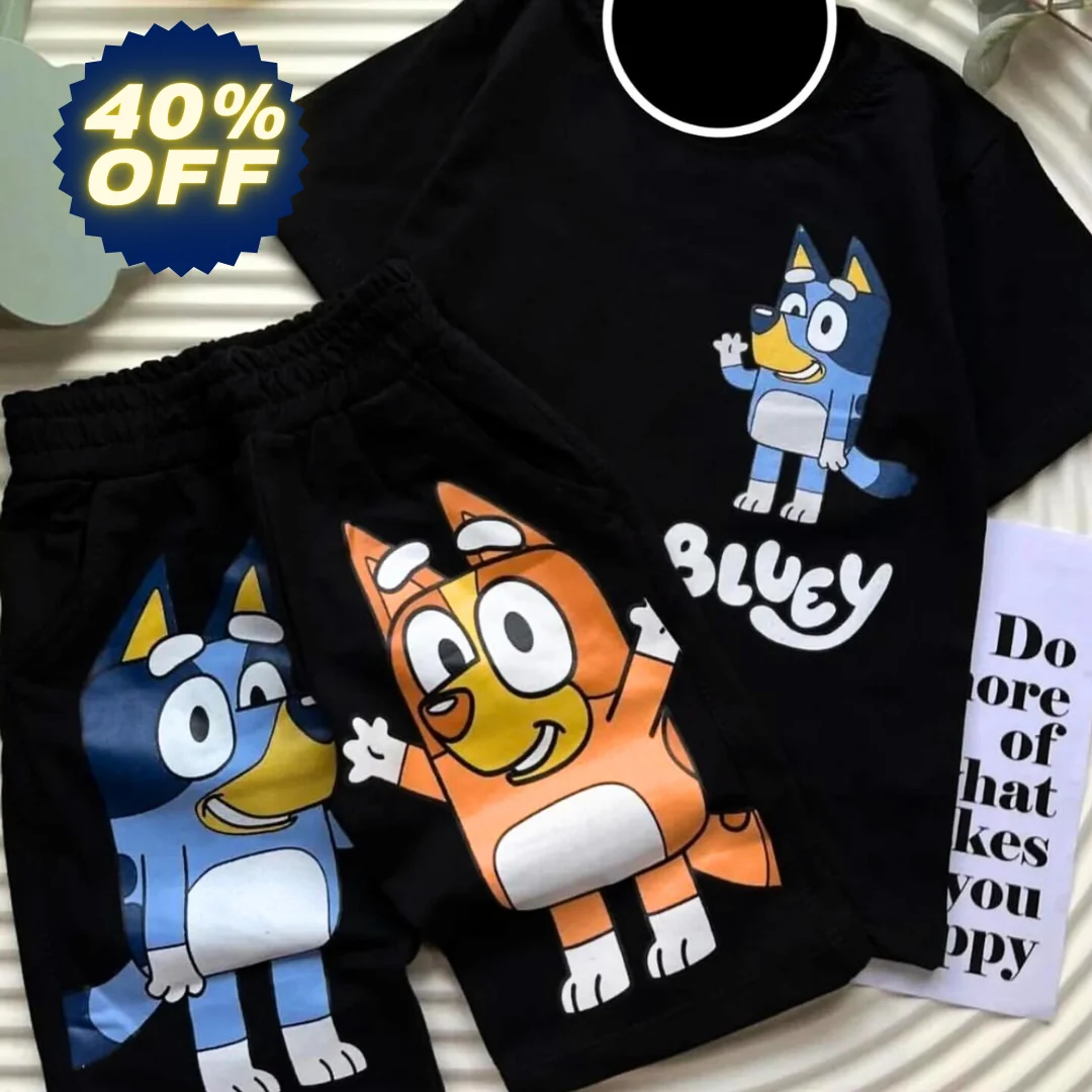 Conjunto para niños 🩳 BLUE.Y ADVENTURE 💥 (100% Algodón sin decolorarse) - Imagen 6