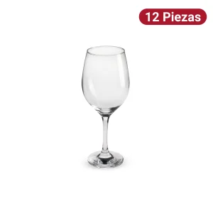 Copa Agua Barone 490ml Vidrio Nadir 12 Piezas