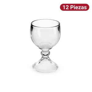 Copa Chabela 630ml Vidrio Lunita 12 Piezas
