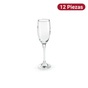 Copa Flauta Barone 190ml Vidrio Nadir 12 Piezas