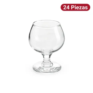Copa Brandy 159ml Vidrio Lunita 24 Piezas